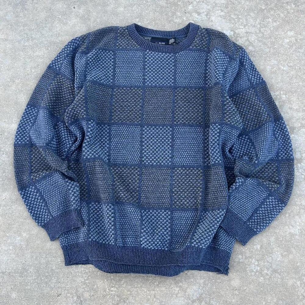 Vintage Knit Grandpa Sweater